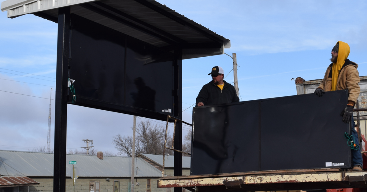 Post Rock Community Sign For Hunter